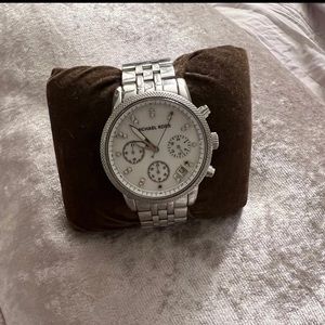 Michael Kors silver watch